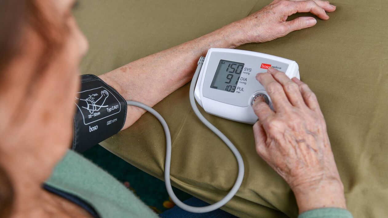 Indicadores de alta presión antes de tomar cardiforme